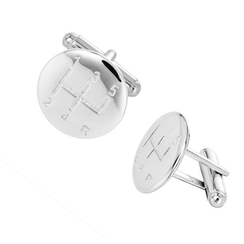 Zahnradknöpfe 925 Sterling Silber - Img 2
