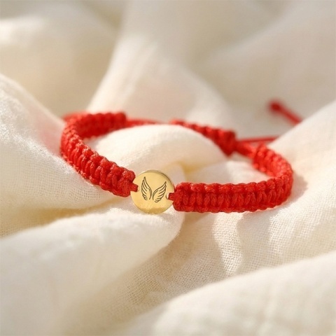 Brățară Aur 14K cu Aripi de Înger Copii – Personalizată - Img 5