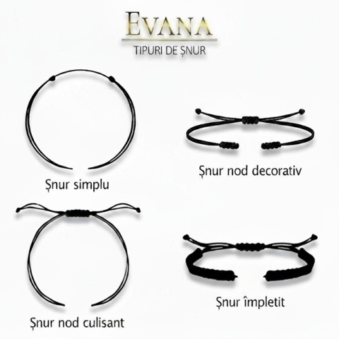 Brățară cu șnur și bănuț Tatăl Nostru din aur 14K – Bijuterie religioasă unisex Evana - Img 5