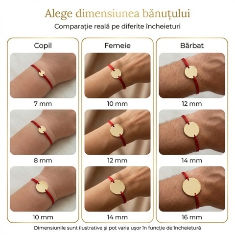 Brățară Copii Aur 14K cu Înger Protector și Nume – Bănuț Personalizat cu Șnur - Img 7