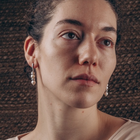 Cercei Eleganți cu Perle de Cultură și Argint – Design Clasic și Rafinat - Img 3