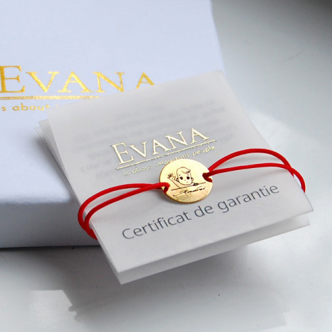 Armreif Armband 12 mm personalisiert gravierten Text 14K Gold - Img 2