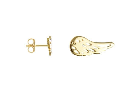 Cercei Aripă din Argint 925 – 9×4 mm - Img 4