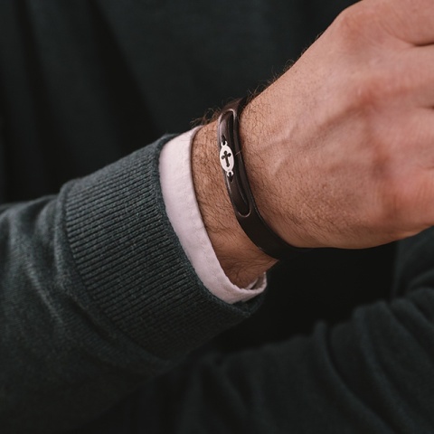 Sven S - Leder- und Silberarmband (Edelstahlschließe) - Img 10