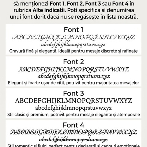 Ilustrație inspirație tipuri de font