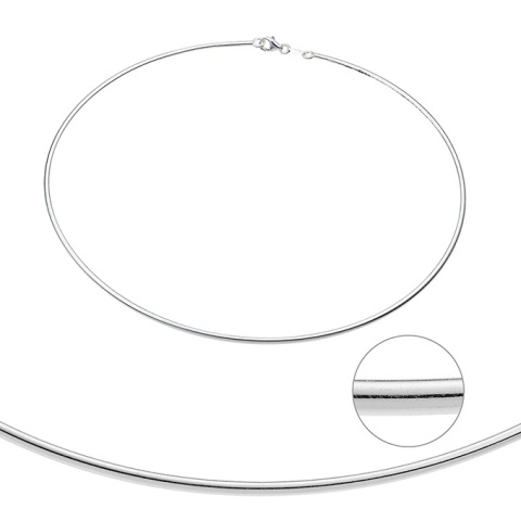 Colier choker din argint – design modern la baza gâtului | Evana - Img 4