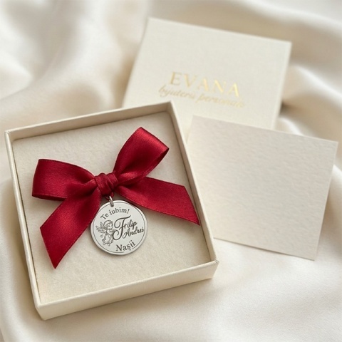 cadou botez personalizat banut inger mesaj te iubim evana