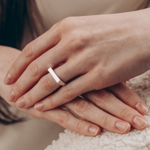 Ring aus 925er Sterlingsilber - klassisches und vielseitiges Design - Img 6
