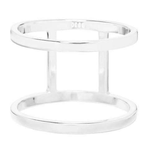Ring aus 925er Sterlingsilber mit klassischem Finish - Img 4