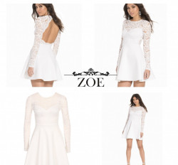 Rochie cu dantelă