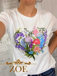 Tricou cu imprimeu 3D