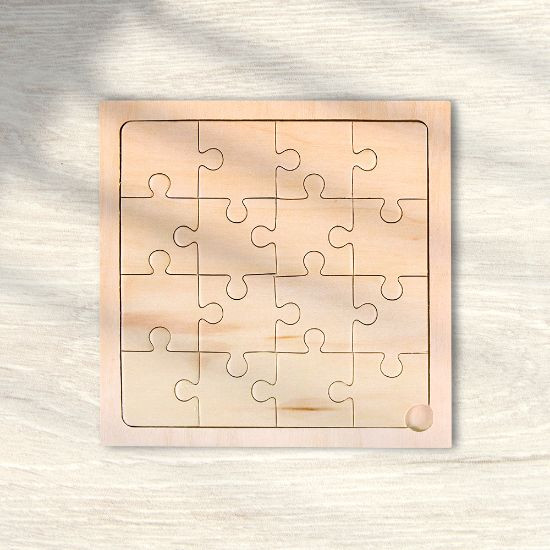 Puzzle personalizado com foto em madeira - Stikets