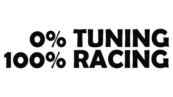 Autocolante - 0% Tuning 100% Racing