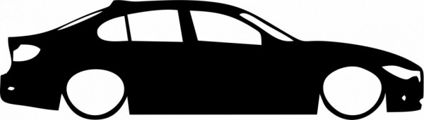 Autocolante - BM F30 - Lateral