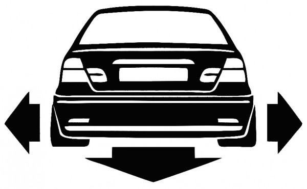 Autocolante - BMW E46 Coupe