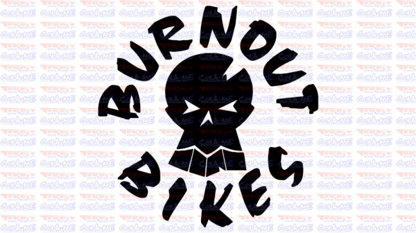 Autocolante - Burnaout bikes