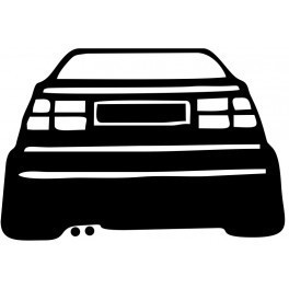 Autocolante com silhueta Corrado