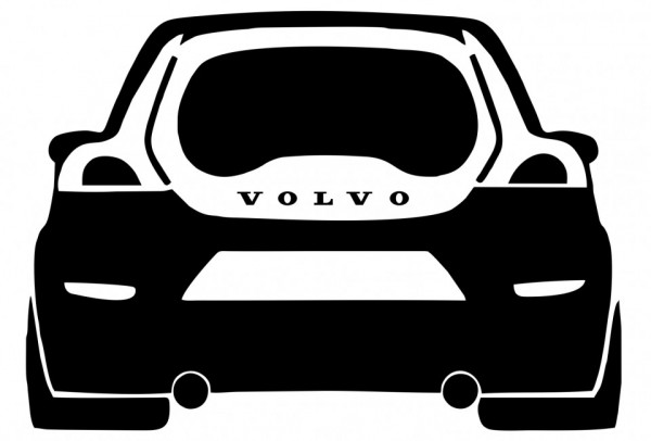 Autocolante com Volvo C30