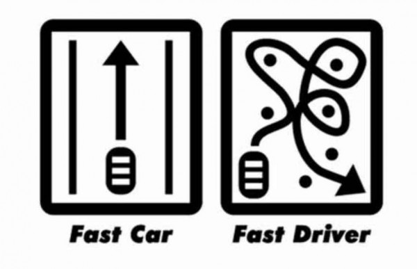 Autocolante - Fast car / Fast Driver
