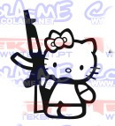 Autocolante - Hello Kitty