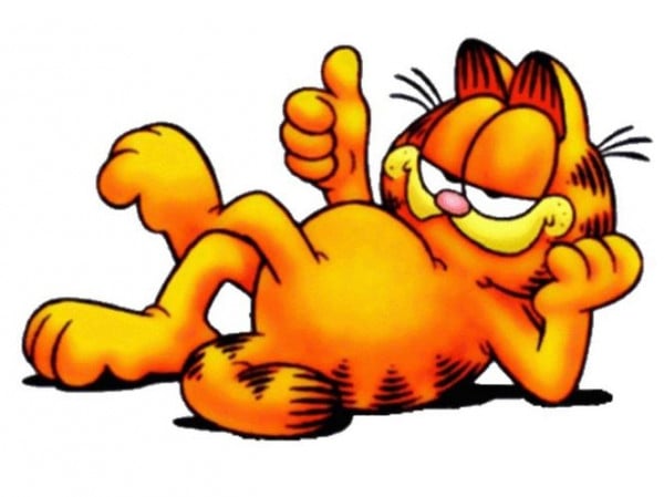 Autocolante Impresso - Garfield
