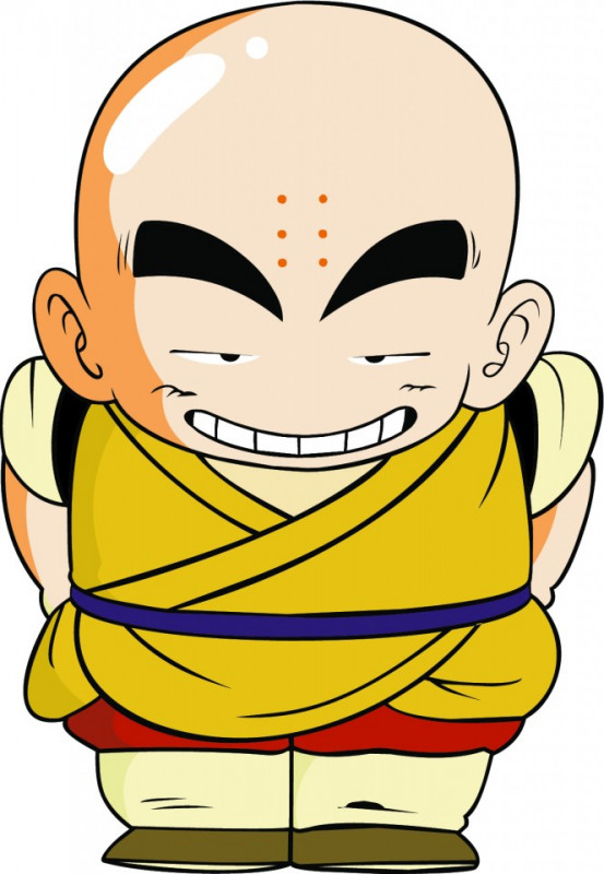 Autocolante Impresso - krillin 02
