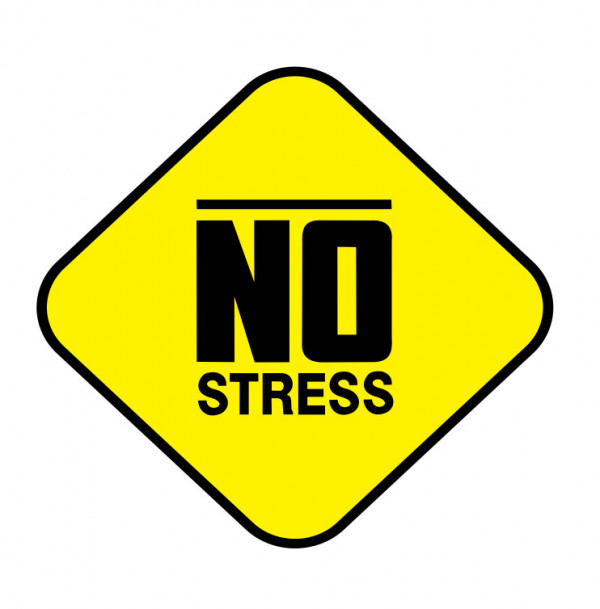 Autocolante Impresso - No Stress