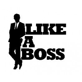 Autocolante - Like a Boss 2