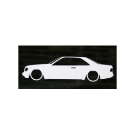 Autocolante - Mercedes E W124 Coupe