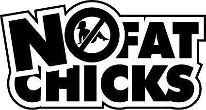 Autocolante - No Fat Chicks 2