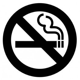 Autocolante - No Smoking