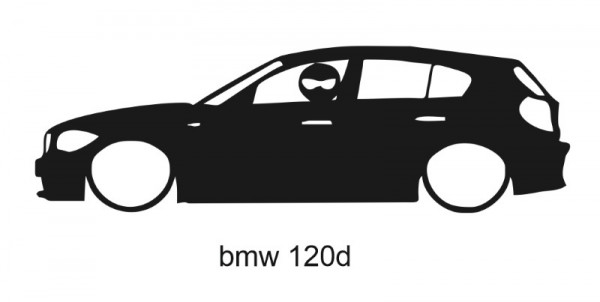 Autocolante para BMW 120 Com Stig
