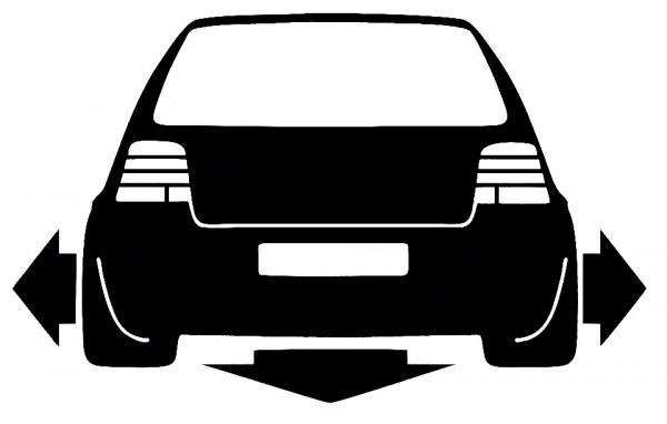 Autocolante para VW Golf 4