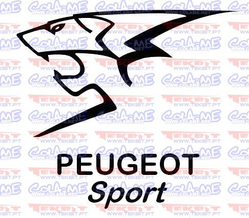 Autocolante - Peugeot Sport
