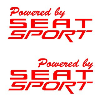 Autocolantes - Powered by Seat Sport