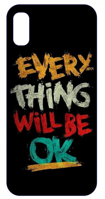 Capa de telemóvel com Every Thing will Be Ok   ct115