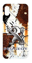 Capa de telemóvel com Peugeot- Estilo Retro