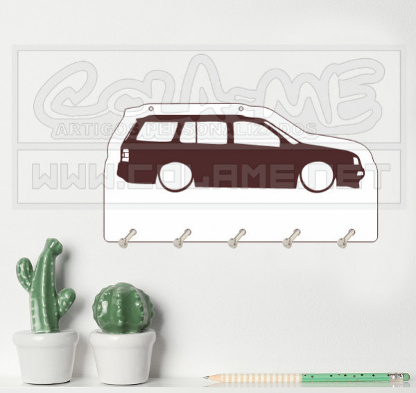 Chaveiro em MDF - VW Golf Mk3 Variant