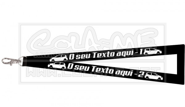 Fita Porta Chaves - Citr. C2 - Lateral