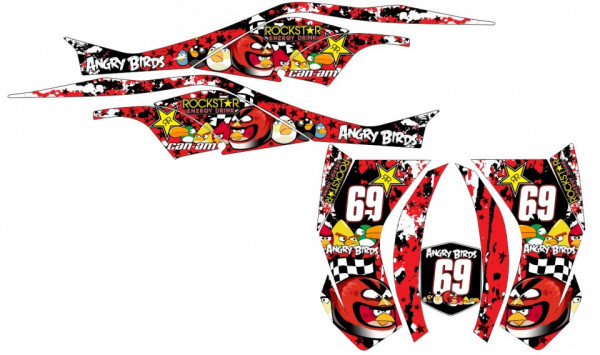 Kit Autocolantes Para CAN AM - DS 450