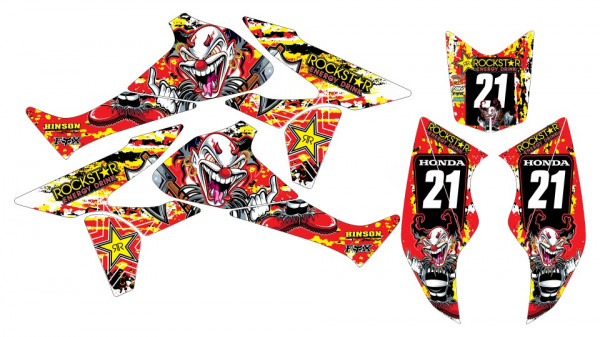 Kit Autocolantes Para HONDA TRX 450R 05-08