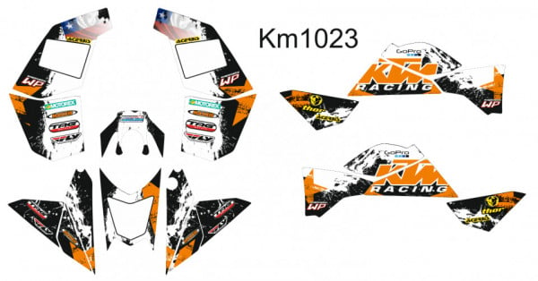 Kit Autocolantes Para KTM 525 XC