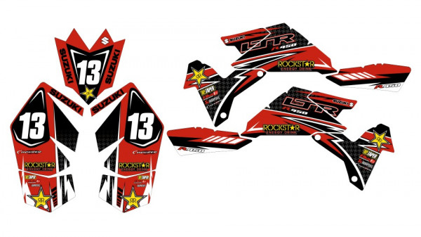 Kit Autocolantes Para Suzuki LTR 450