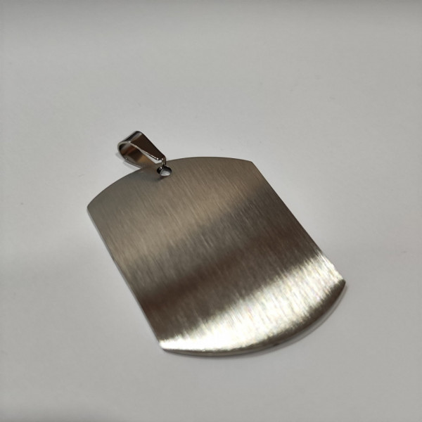 Medalha Rectangular arredondada 38x50mm