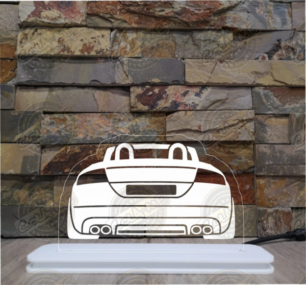 Moldura / Candeeiro com luz de presença - Aud. TT Cabrio
