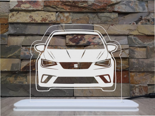 Moldura / Candeeiro com luz de presença - Seat Ibiza SC