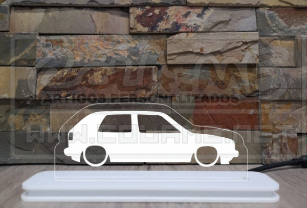 Moldura / Candeeiro com luz de presença - VW Mk2