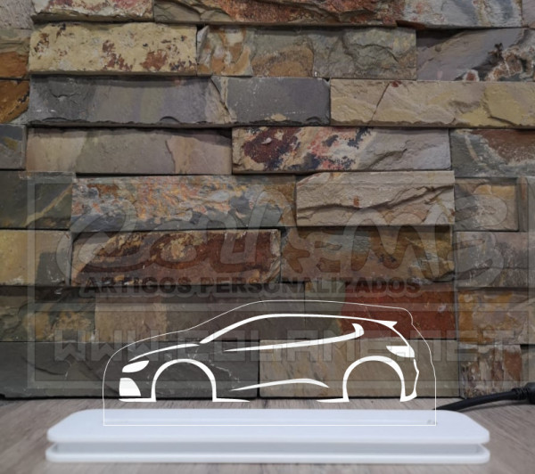 Moldura / Candeeiro com luz de presença - VW Scirocco 2