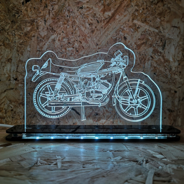 Moldura / Candeeiro com luz de presença - Zundapp Famel XF-17