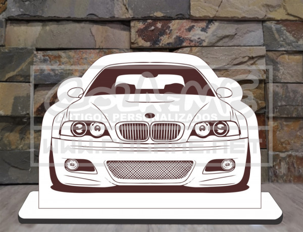 Moldura em MDF - BM E46 Frente